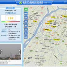 Air Quality Real Time Publishing System of Nanjing City